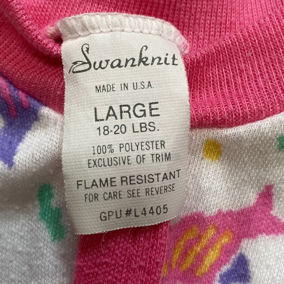 Swanknit Girls Size LShort Sleeve & Triplets Size S Long Sleeve Onesies - Picture 4 of 9